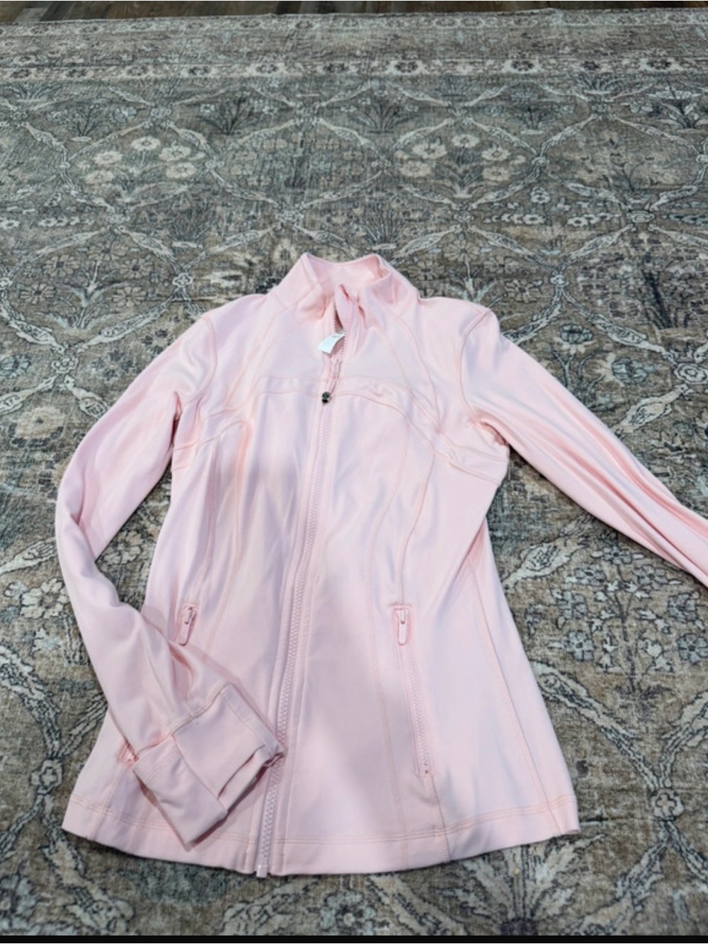 lululemon athletica Light Pink Zip-Up Jacket